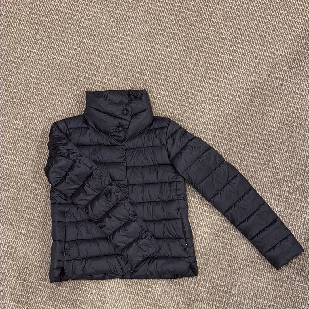 Save the Duck Black Puffer Jacket. Size 1.